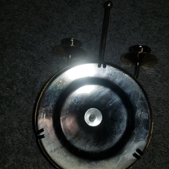 Set of 2 wall sconce brass double candelabra - Picture 2 of 4